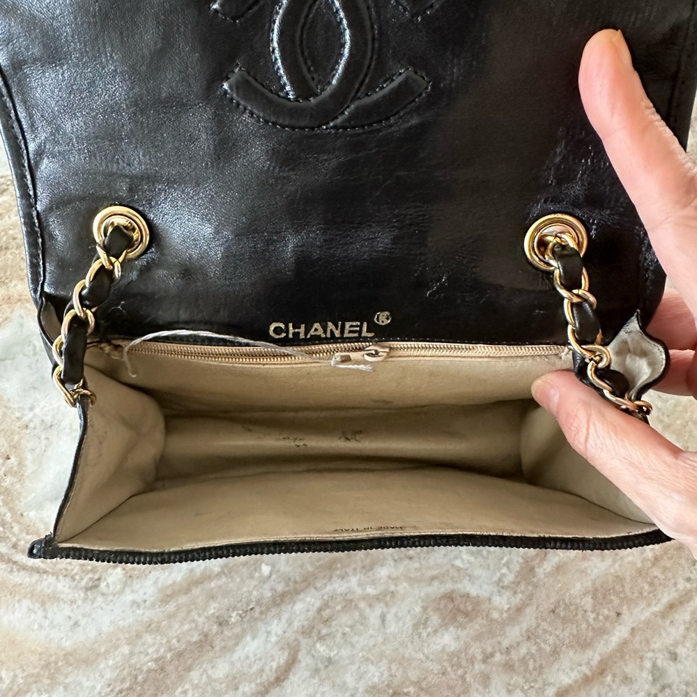 Authentic, Chanel Rafa Handbag - image 3